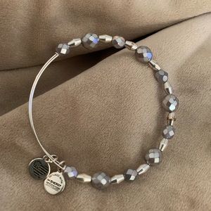 Alex and Ani silver bracelet